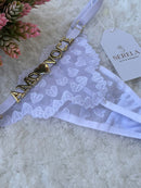 Fio Personalizável  Love Com Tira Passante Para Letras