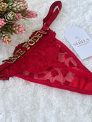 Fio Personalizável  Love Com Tira Passante Para Letras