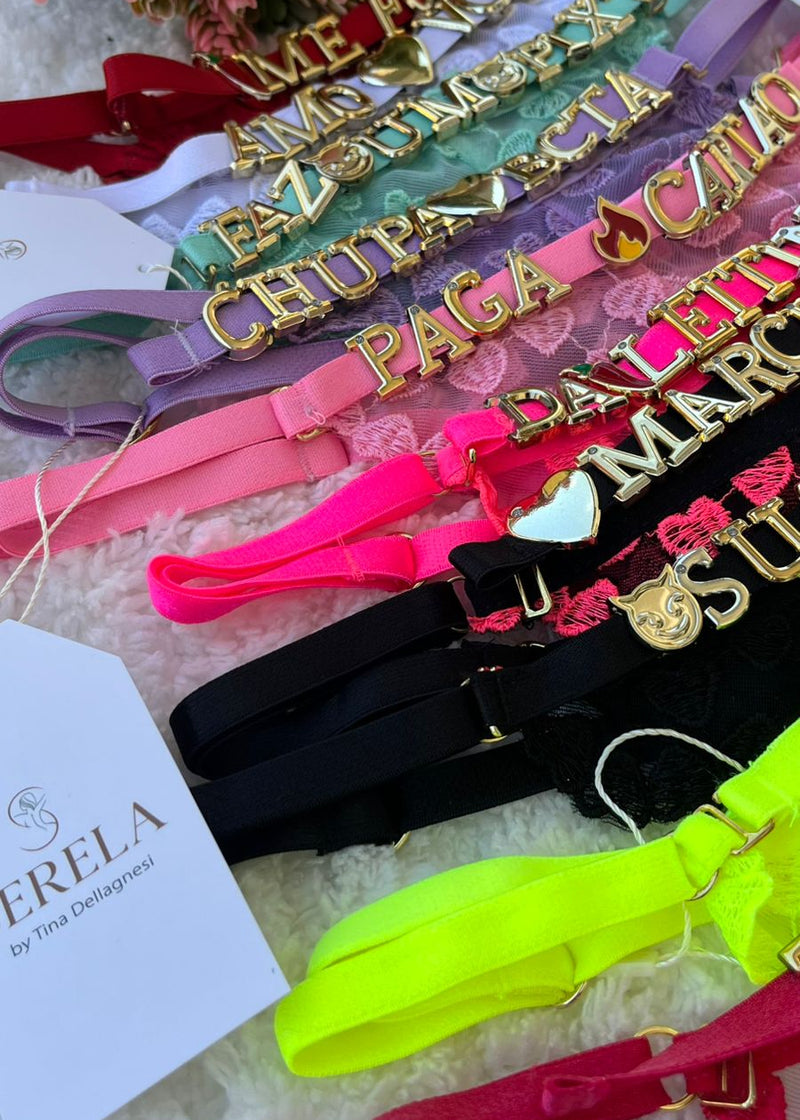 Fio Personalizável  Love Com Tira Passante Para Letras