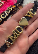 Fio Personalizável Com Tira Passante Para Letras