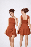 Vestido Serela Coleção Corpo Livre Terracota - Energy Silhouette