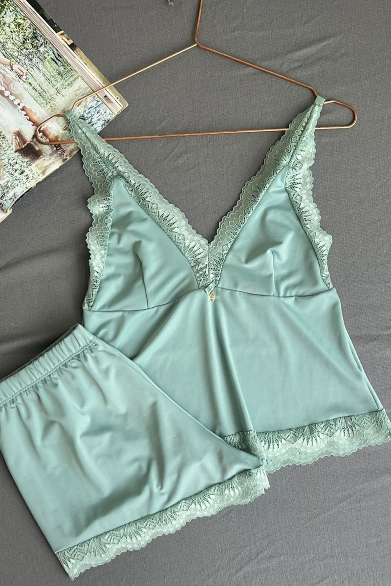Short Doll Liganete E Renda Serela Coleção - Lounge - Mystère