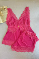 Short Doll Liganete E Renda  Serela Coleção - Lounge - Charme Interdit